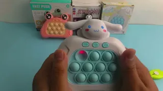 New Cinnamoroll  シナモロール Electric Pop It toys Unboxing & Review ASMR #cinnamoroll #sanrio #hellokitty