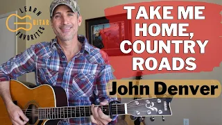 Take Me Home, Country Roads - John Denver | Guitar Lesson