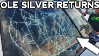 OLE SILVER RETURNS AND CRACKS WINDSHIELD w/ FI AUDIO SUBS AND SUNDOWN SALT 12K'S