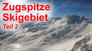 Skigebiet Zugspitze - Skifahren auf dem höchsten Gipfel Deutschlands