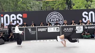 LORENZO VS ISSIN | BFG WDSF BBOY ROUND ROBIN | MONTPELLIER FRANCE 2023