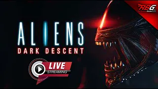 Aliens Dark Descent - Livestream Gameplay - PS5 Version