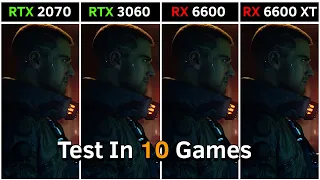 RTX 2070 vs RTX 3060 vs RX 6600 vs RX 6600 XT | Test in 10 Games at 1440p