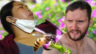 В больницу из-за пчелы | Какие консервы любит моя жена филиппинка
