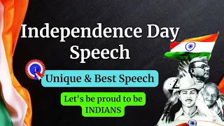 Independence Day Speech in English | India | 2022 | August 15th | Speech on Independence Day