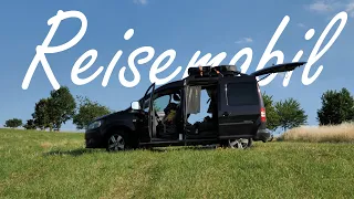 Caddy Van Tour | Minicamper equipment | For Filmmaking with Bed and Off-Grid Poer