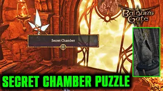 Secret Chamber Puzzle Solution - Baldur's Gate 3 - Rotating Statue's Jammed - Inquisitor's Chamber