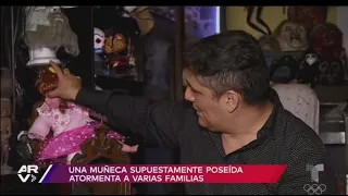 Casa Museo del Terror Peru TELEMUNDO Caso Muñeca Margarita Emilio Obregón