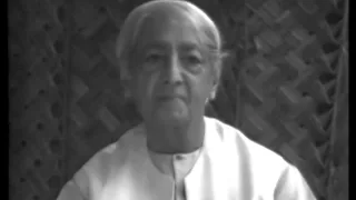 J. Krishnamurti - Madras (Chennai) 1981 - Public Q&A 2