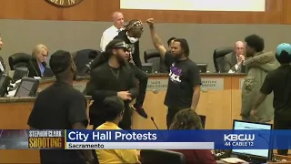 Stephon Clark Protesters Take Over Sacto City Council Meeting