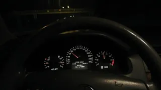 W210 e 200 kompressor 60-190 gece sürüşü night drive