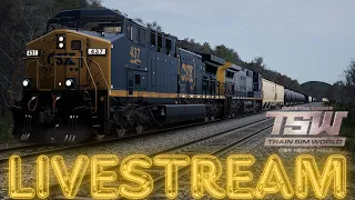 Train Sim World 2020 CSX Heavy Haul Mid Day Livestream (No Commentary)