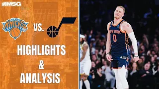 A Night Of Knicks Career-Highs In 8th Straight WIn | New York Knicks
