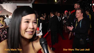 Star Wars actress 'Kelly Marie Tran' talks about The Last Jedi on FabTV