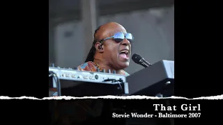 Stevie Wonder - That Girl (Live In Baltimore 2007)