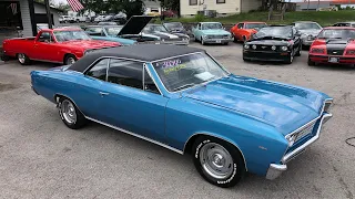 Test Drive 1967 Chevrolet Chevelle 454 Big Block 4 Speed SOLD $30,900 Maple Motors #740