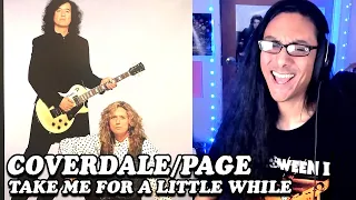 Reacting to Coverdale Page Take Me For a Little While
