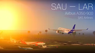 SAS Airlines - Airbus A350-9 | 🛫Sauthemptona — 🛬Larnaca | PTFS Roleplay (With Real Sounds)