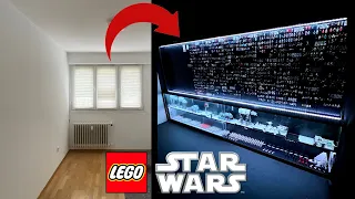 I build my dream LEGO Star Wars Room! (plastic is so expensive...)