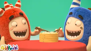 Don't Touch That Dumpling | Oddbods - Food Adventures | Cartoons for Kids