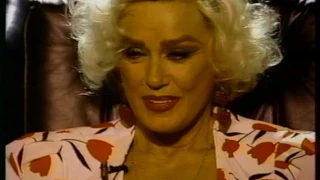 Mamie Van Doren, Perry Anthony--1990 TV Interview