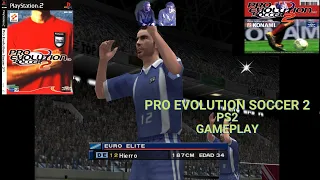 ⚽ Jugando Pro evolution soccer 2🎮 PS2 Gameplay [2002] HD