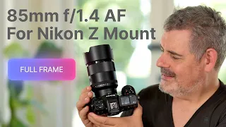 New For Z Mount 85mm f1.4  Full Frame Auto Focus | First Look Images & Video From Meike | Matt Irwin