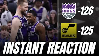 Sacramento Kings get DRAMATIC win over the Jazz, 126-125