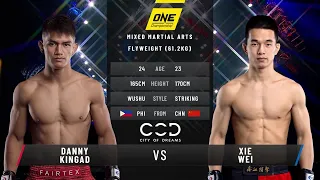 Danny Kingad vs. Xie Wei | Full Fight Replay