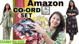 Affordable Co-ord Set Haul Amazon |Under Rs.500|Amazon Haul |Co ord set