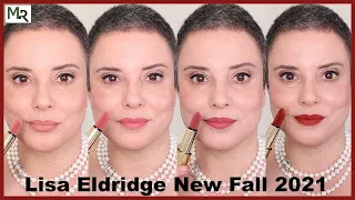 NEW Fall 2021 Lisa Eldridge Velvet Lipsticks, Lip Glosses and Lip Liner Shades | Over 50 Beauty