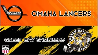 Omaha Lancers vs Green Bay Gamblers 3/9 | USHL Highlights 2024