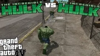 GTA IV Hulk Mod - Who is Stronger? Hulk vs Hulk