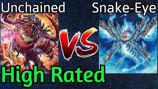 Unchained Vs Snake-Eye High Rated DB Yu-Gi-Oh!