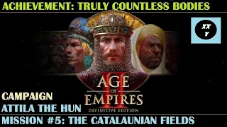 AOE 2 DE - Attila The Hun - Mission 5 - The Catalaunian Fields - Truly Countless Bodies - HARD