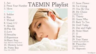 TAEMIN Playlist (SHINee's 이태민 Korean Songs Collection)