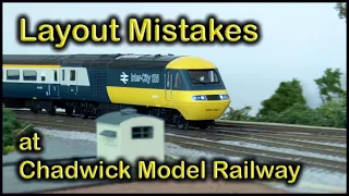 MODEL RAILWAY MISTAKES made at Chadwick Model Railway | 185.