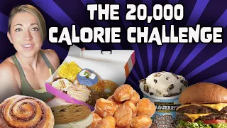 THE 20,000 CALORIE CHALLENGE | MASSIVE CHEAT DAY