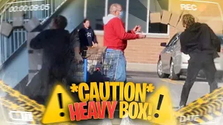 GRAVITY BOX PRANK ( old man tried to fight me 😠 )