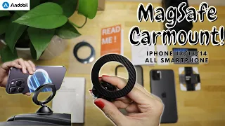 Unboxing + EASY Setup Andobil MagSafe Car Mount