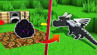 COMO INCUBAR EL HUEVO DE DRAGÓN EN MINECRAFT 🥚😱 | TUTORIAL MINECRAFT