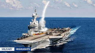 Amid Ukraine Tensions, French Aircraft Carrier Charles de Gaulle Fires Aster 15 Missile