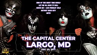 KISS LIVE THE CAPITAL CENTRE, LARGO, MD DEC. 20, 1977 - SHORTENED VERSION