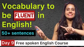 50 Most Useful English sentences for daily use | Free Spoken English Course - Day 9