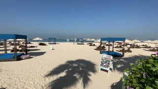 #Dubai #JBR The Ritz-Carlton Dubai | White Sandy beach 🏖️ .