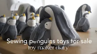 Sewing penguins toys for sale