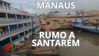 Viagem de barco Manaus a Santarém dezembro 2023 com chuva 25 horas