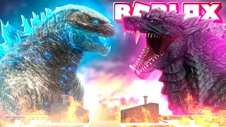 GODZILLA ULTIMA vs GODZILLA 2021 in ROBLOX