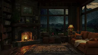 ASMR | Sleep Soundly: Heavy Rain and Thunder Sounds to Soothe Insomnia in Forest Surroundings