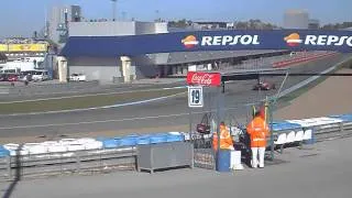 The real sond of F1 turbo 2014-Alonso at  Ducados corner ,Jerez.